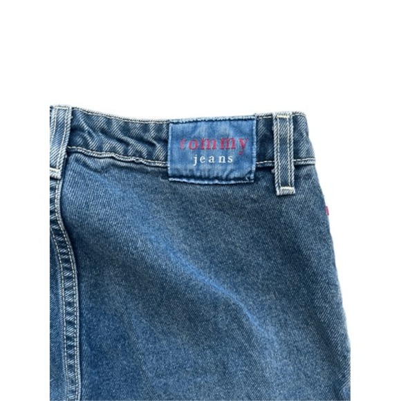 Y2K Tommy Hilfiger button down fly flared blue‎ jeans - Picture 4 of 7